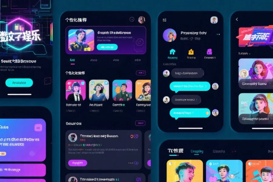 数字娱乐多元界面